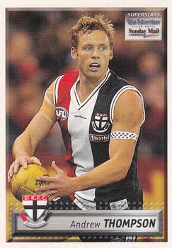 2003 Select The Advertiser-Sunday Mail AFL #84 Andrew Thompson Front